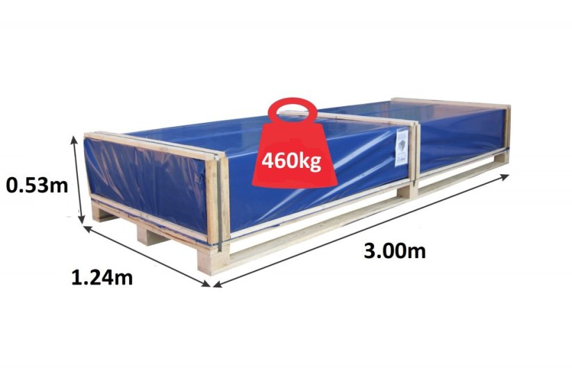 Zahradní domek Fors 3x3 m
