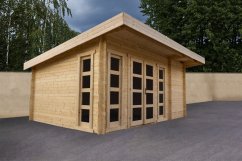 Chata Artemis 5,5×4 m — prosvětlená moderní chata