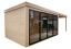 Zahradní domek s terasou CERES 4x3 + 3x3m, 40mm