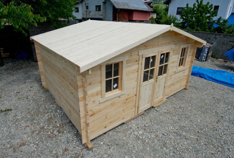 Zahradní domek Regio 5x4 m, síla 40mm