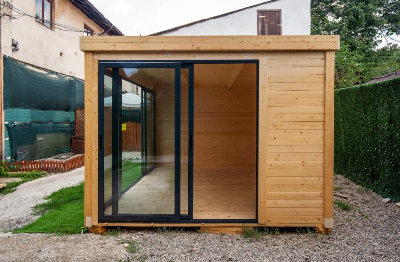 Zahradní studio nebo ateliér v domku Cleo 4×3 m